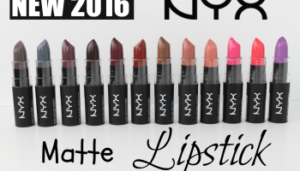nyx lipstick matte review
