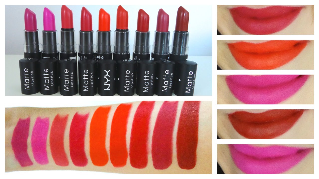 NYX Lipstick Matte review